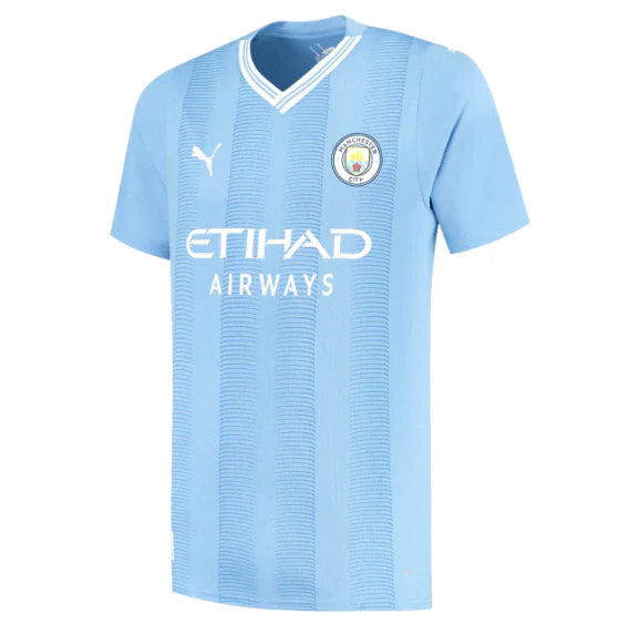 Camisa Manchester City I 23/24 Torcedor Masculina - Azul