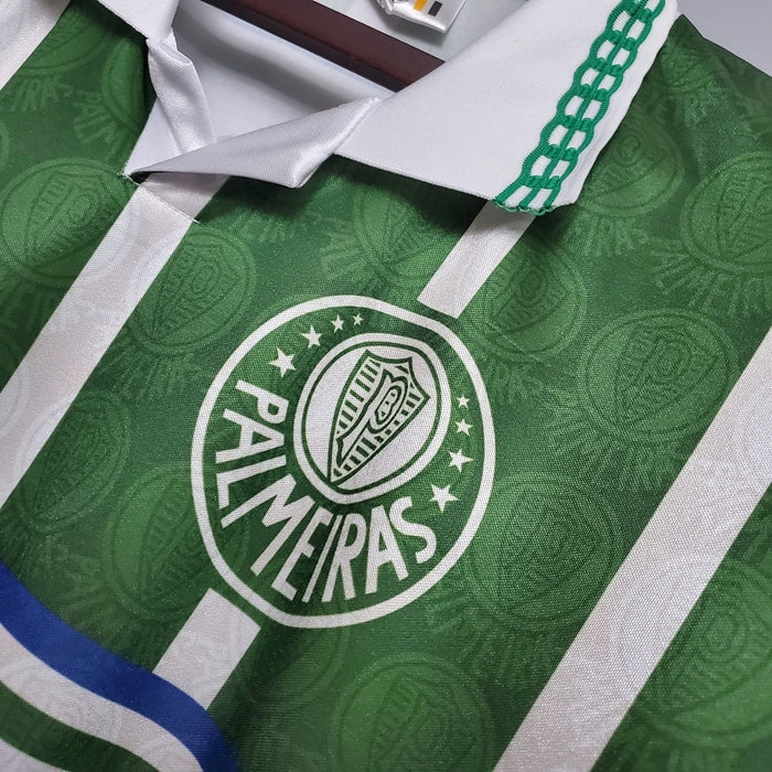 Camisa Palmeiras Retrô 93/94 - Rhumell - Verde e Branca