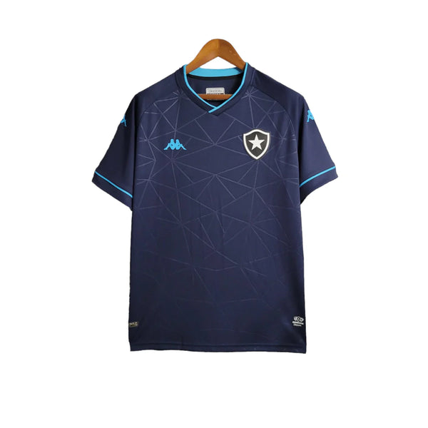 Camisa Botafogo lll 21/22 Torcedor Masculina - Preta com detalhes Verde