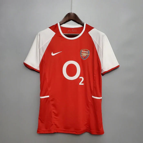 Camisa Arsenal Retrô 2002/2004 Vermelha