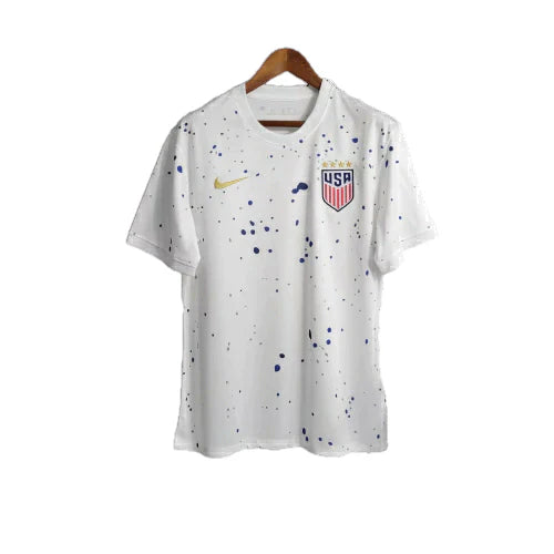 Camisa Estados Unidos 23/24 Torcedor Masculina - Branco