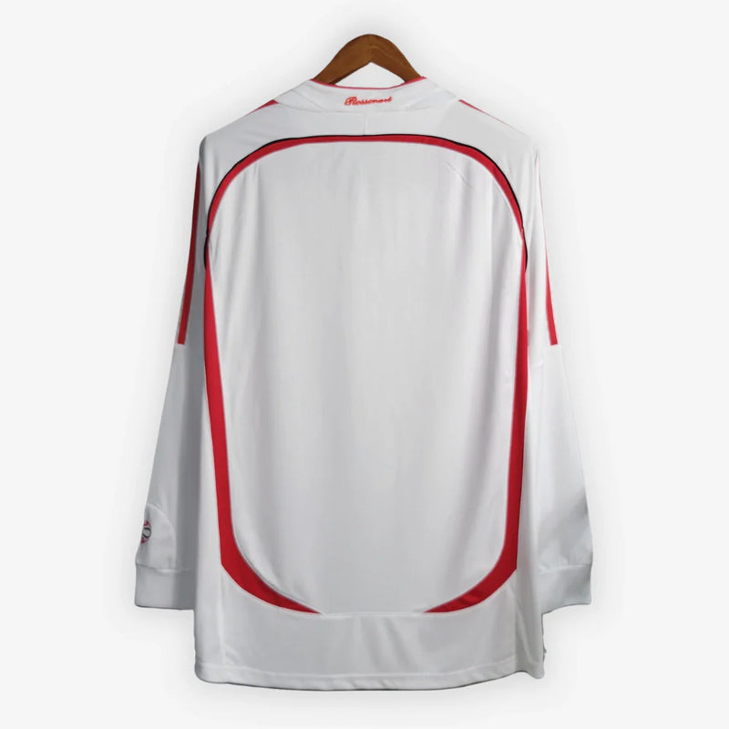 Camisa Retrô Manga Longa AC Milan