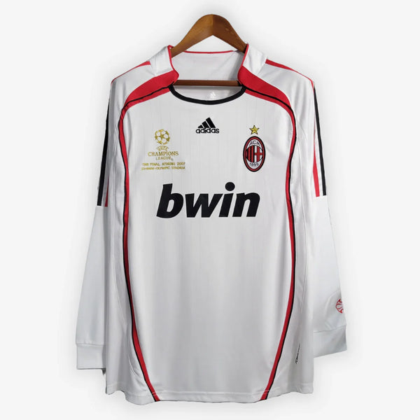 Camisa Retrô Manga Longa AC Milan